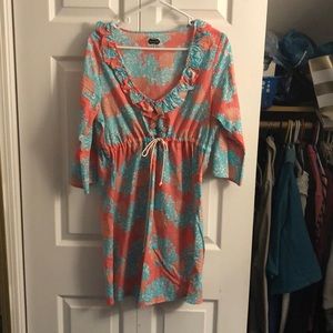 Mud pie beach cover up or day dress